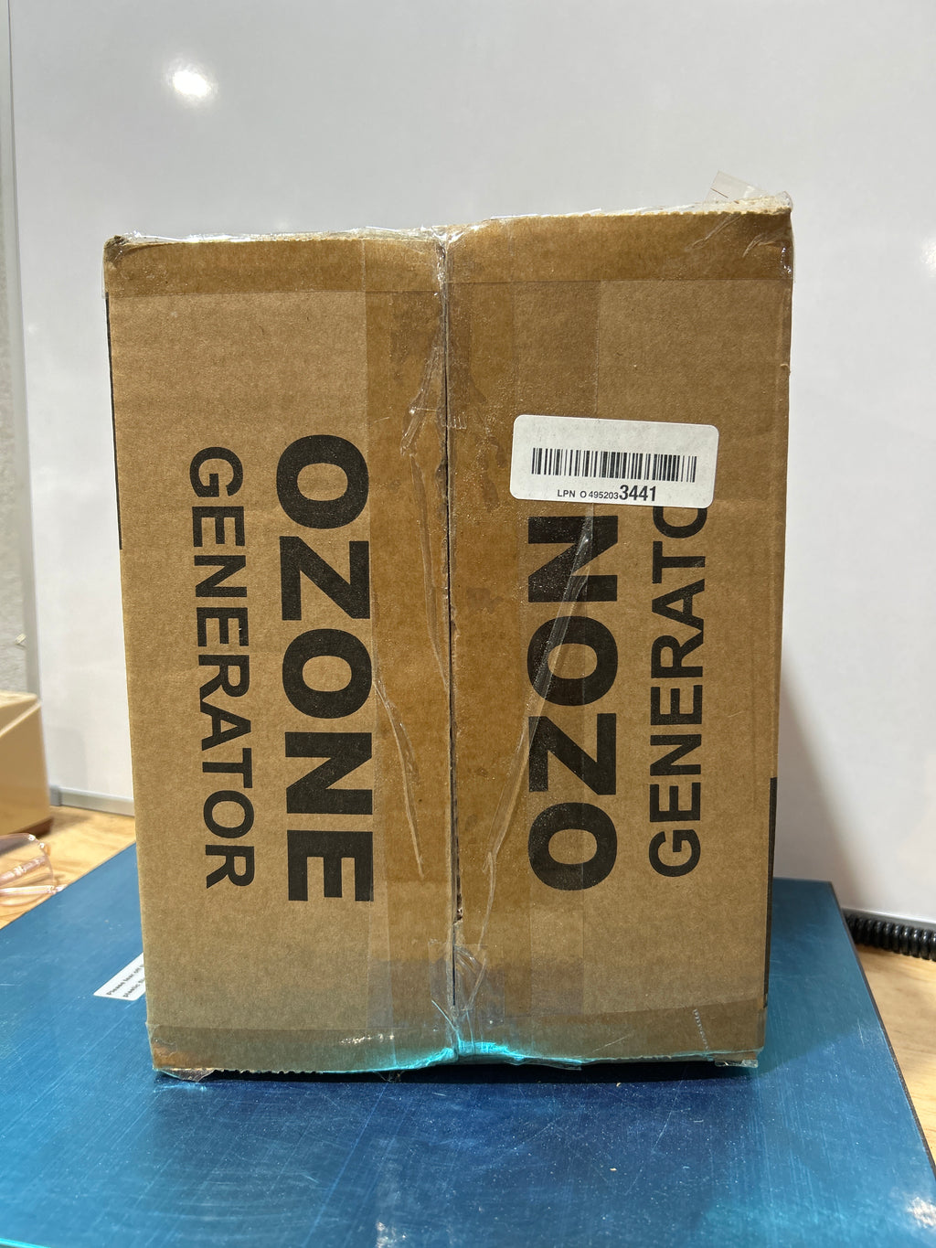 PowerScale Ozone Generator 90,000mg/h O3 Intelligent Control Ozone Odor Eliminator Commercial Ozone Machine Odor Removal, For Home, Car, Pet Room - High Capacity Ionizer Ozone Air Purifier, Black