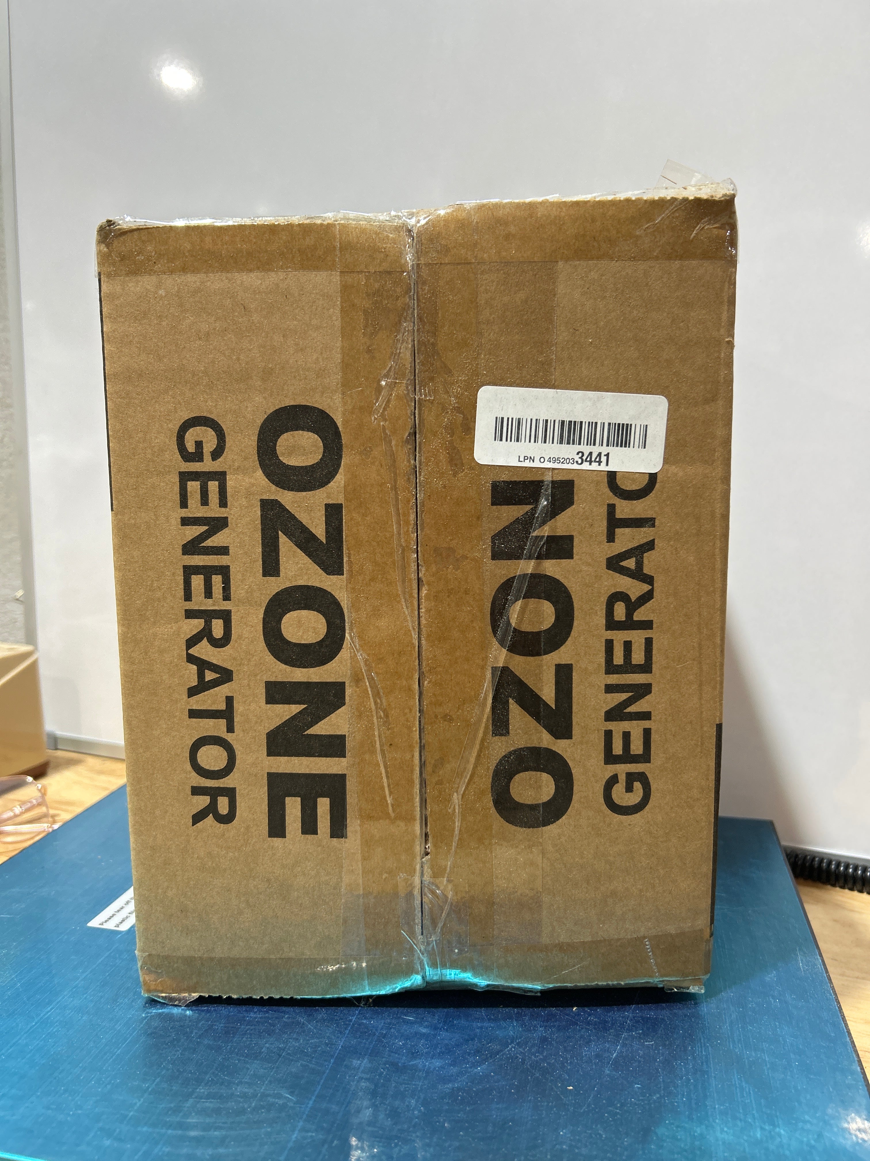 PowerScale Ozone Generator 90,000mg/h O3 Intelligent Control Ozone Odor Eliminator Commercial Ozone Machine Odor Removal, For Home, Car, Pet Room - High Capacity Ionizer Ozone Air Purifier, Black