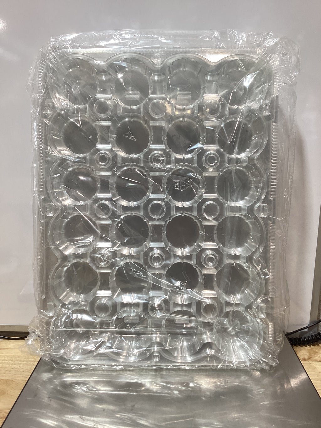 Contenedores para Cupcakes Transparentes – Set de 10 Cajas x 24 Unidades, Reutilizables, Libre de BPA