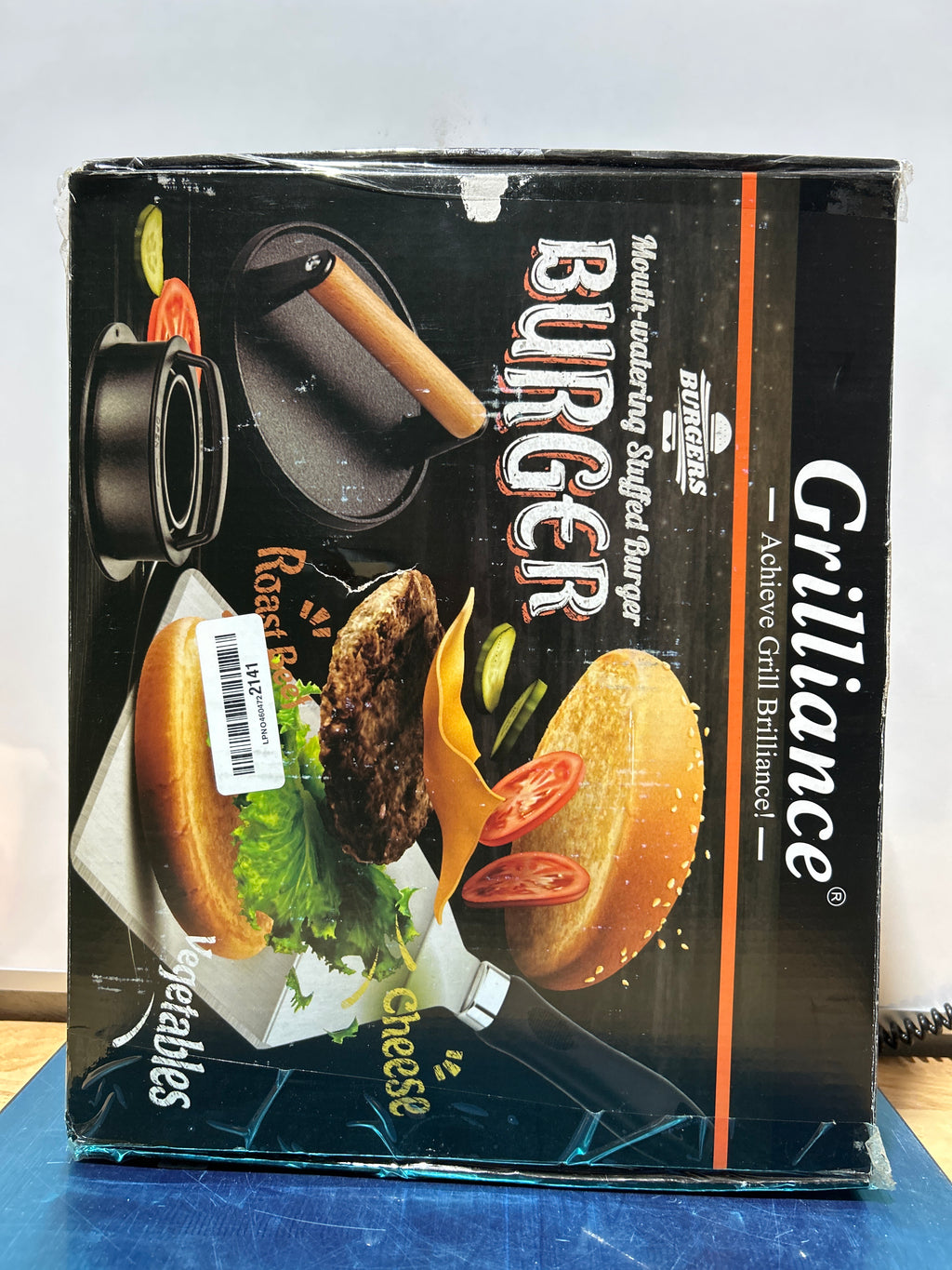 Kit de 27 accesorios para plancha Blackstone, herramientas profesionales para parrilla plana Hibachi, espátula ampliada con tapa para untar, prensa para hamburguesas, máquina para hacer hamburguesas para barbacoa al aire libre Teppanyaki 