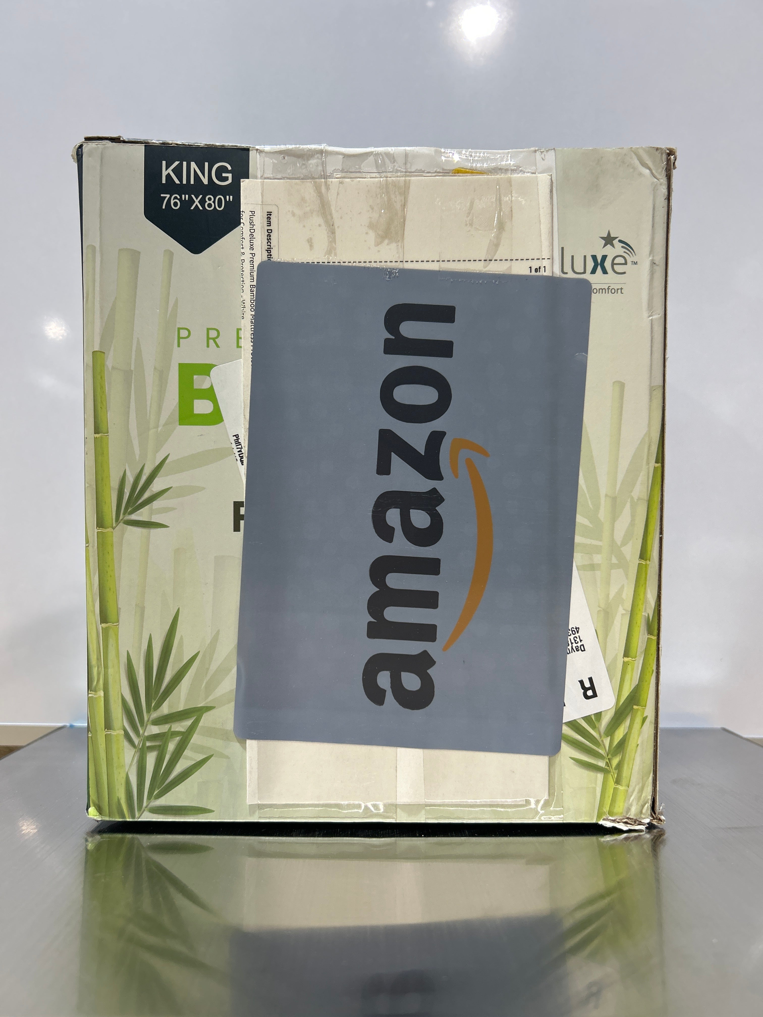 Protector de Colchón King de Bambú Premium – Impermeable, Ultrasuave y Transpirable