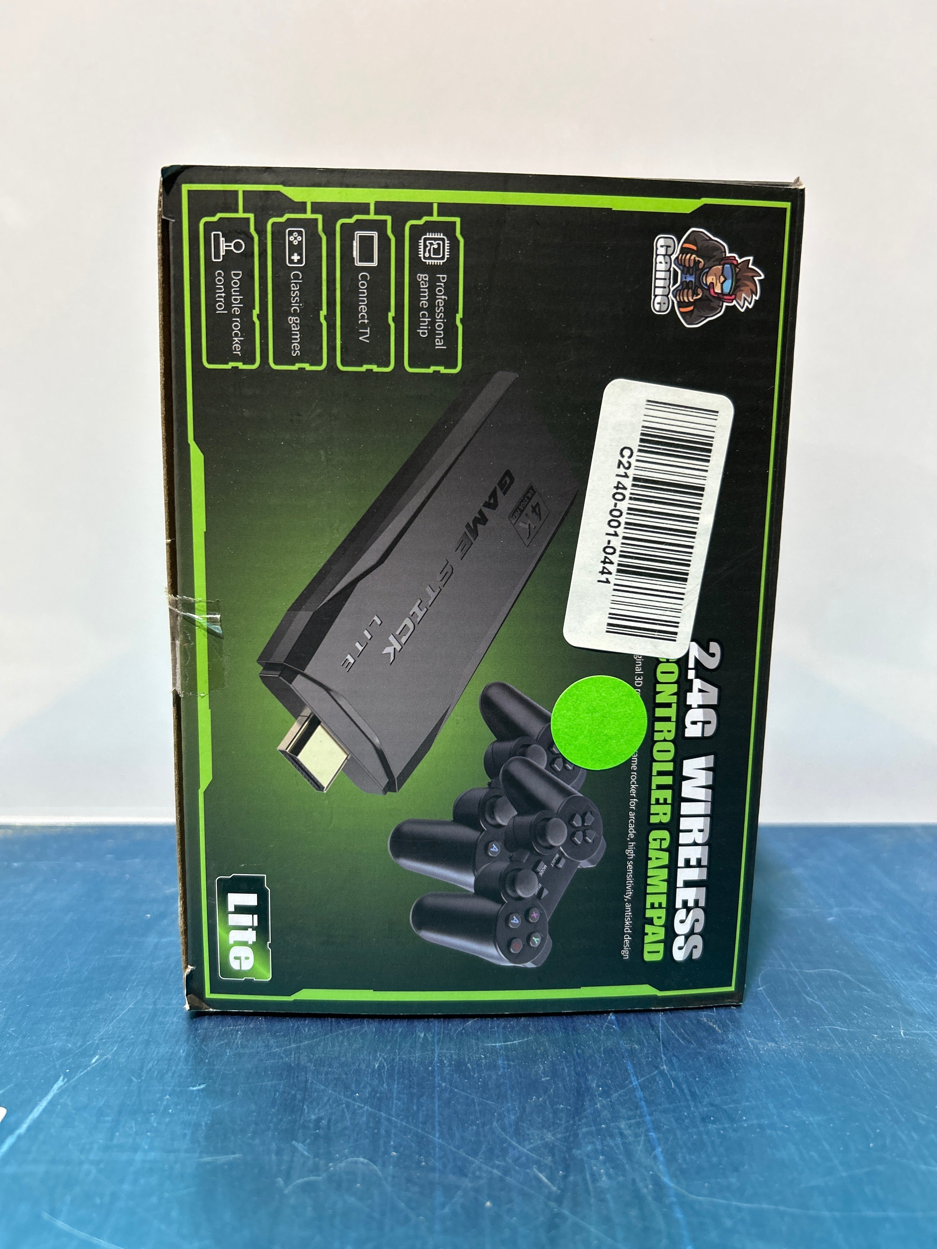Retro Game Console - 20,000+ Classic Games, 4K HD Display, 3.2" Screen, Wireless Controller, 24 Languages, 128GB Expandable