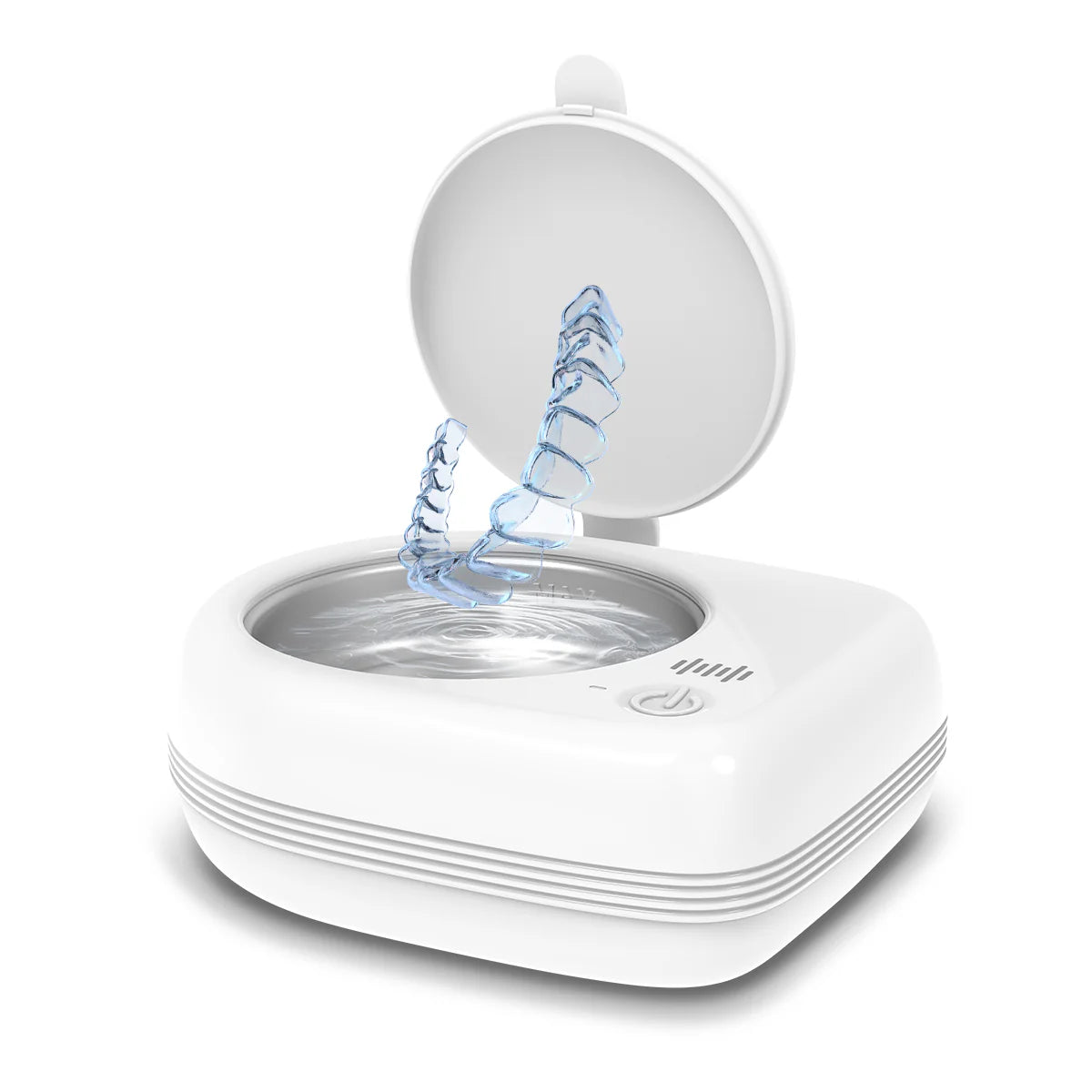 Limpiador Ultrasónico Recargable Wrklly 50kHz — Para Retenedores, Alineadores, Protectores y Joyas (6 Tabletas Incluidas)