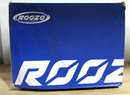 Casco Integral Motocross Juvenil con Certificación DOT – Talla L Azul