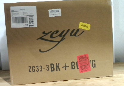 Lámpara Colgante Zeyu 3 Luces – Iluminación Moderna Negro y Dorado