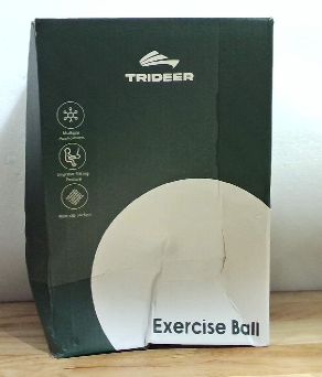 Trideer Pelota de Ejercicio para Yoga, Pilates y Fitness – Pelota de Estabilidad con Bomba Incluida