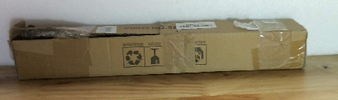 TKZTKZ Vara de Cortina Dorada Ajustable 46-114 cm – Resistente y Duradera para Dormitorio y Cocina