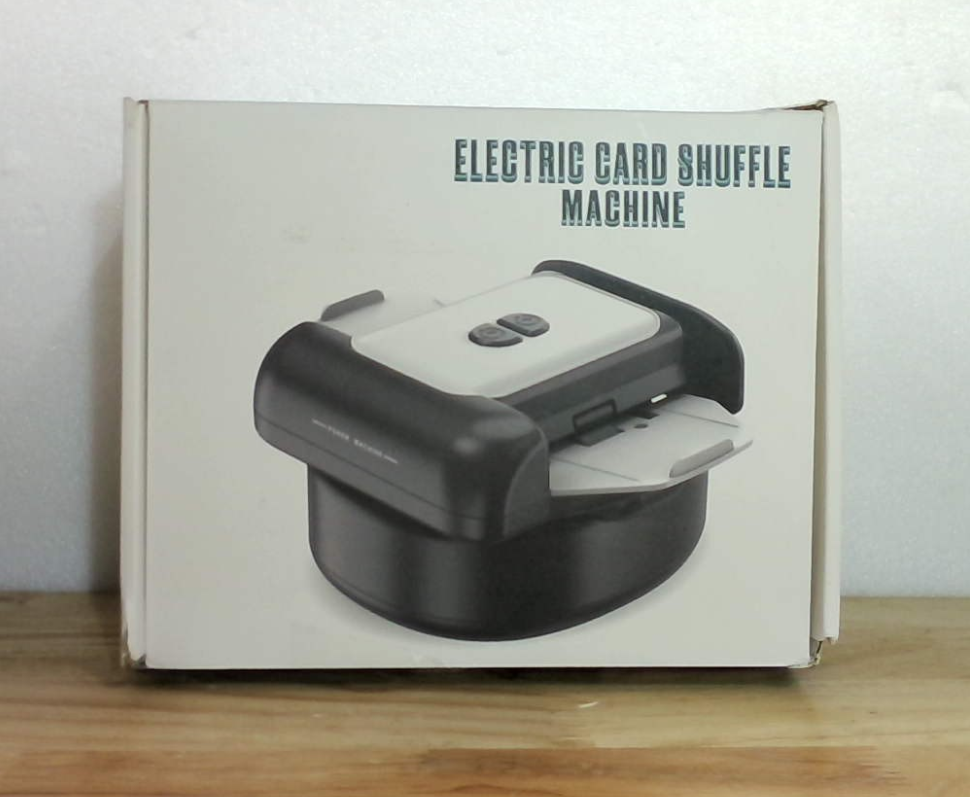 Barajador automático de cartas para 1-2 barajas, máquina de barajar cartas recargable, portátil, compatible con Phase 10, Skip-Bo, UNO Skyjo para juegos de cartas de fiesta en casa