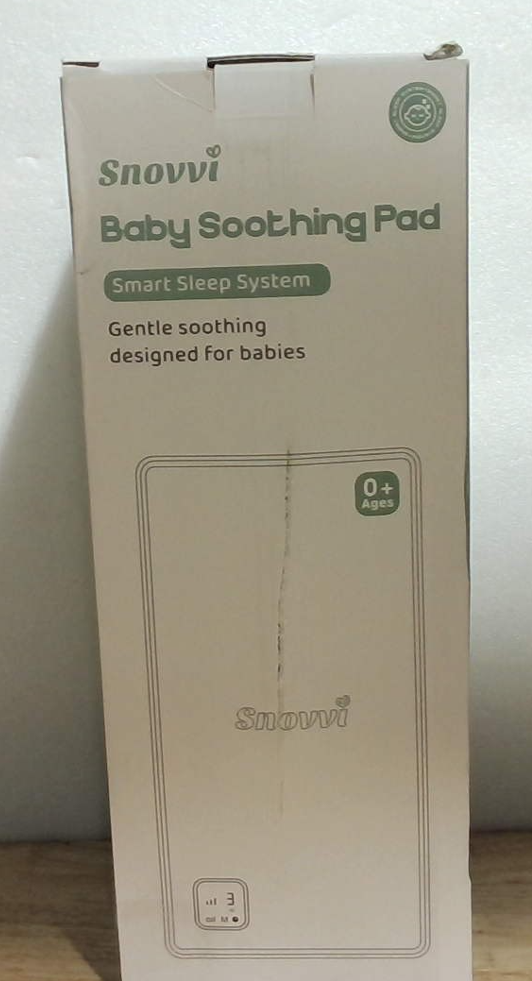 Almohadilla Vibratoria para Bebé Snovvi – 3 Modos de Vibración, Espuma de Memoria 5D y Temporizador de 90 Minutos para Bebés 0-12 Meses