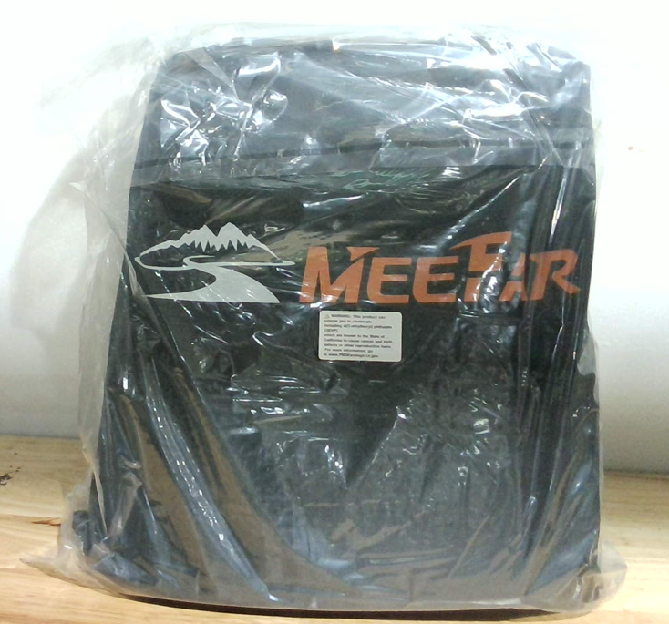 Bolsa para Techo de Carro MeeFar XBEEK Bolsa Portadora de Carga Impermeable 424 Litros para Todos los Carros con o sin Soporte Incluye Tapete Antideslizante 8 Correas Reforzadas 6 Ganchos de Puerta Candado para Equipaje