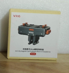 Adaptador Liberación Rápida Magnético VRIG Compatible Insta360 X5/X4 Air, Orificio Tornillo 1/4 Conexión Adaptador Candado Seguridad, Soporte Aluminio Aleación Insta 360 Ace Pro 2