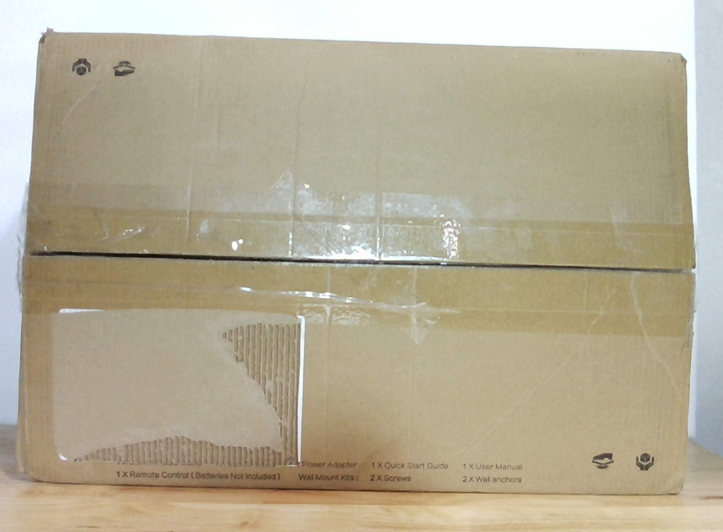 Barra Sonido RIOWOIS para TV Inteligente, 3.1 Canales, Subwoofer Alámbrico, 100W Graves Profundos, TV-ARC/Óptico/AUX/Bluetooth 5.3, Sonido Envolvente