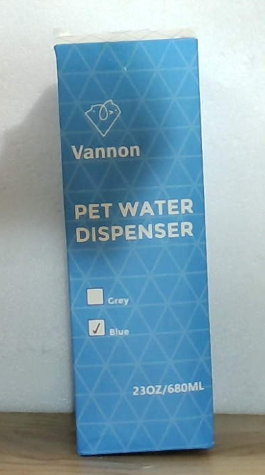 Botella de agua Vannon de llenado superior para jaula de perros, dispensador de agua para jaula, botella de agua con alimentación automática para perros y conejos