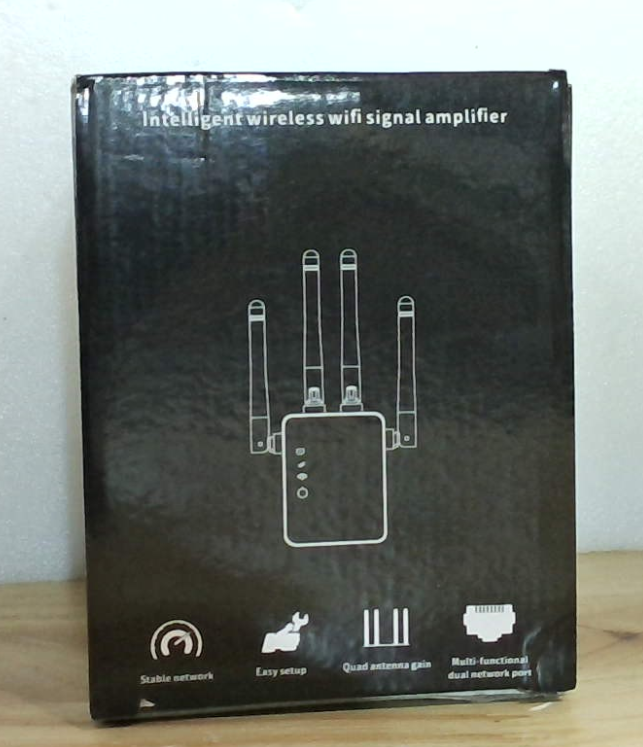 Extensor WiFi, repetidor WiFi, amplificador de Internet, extensores WiFi de largo alcance, amplificador de señal para el hogar, repetidor WiFi con puerto Ethernet que cubre hasta 9800 pies cuadrados