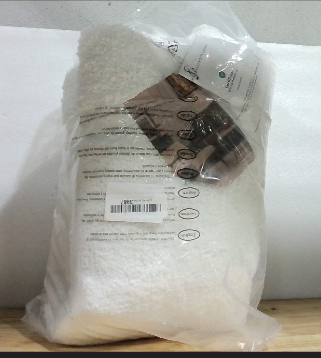Alfombra de Baño Blanca Certificada OEKO-TEX Standard 100