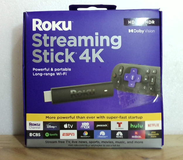 Roku Streaming Stick 4K 2022 (producto oficial del fabricante) | Dispositivo de transmisión 4K/HDR/Dolby Vision