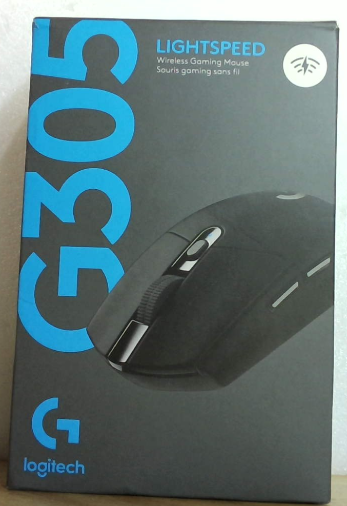 Logitech G305 Lightspeed – Mouse Óptico Inalámbrico para Gaming, Color Negro