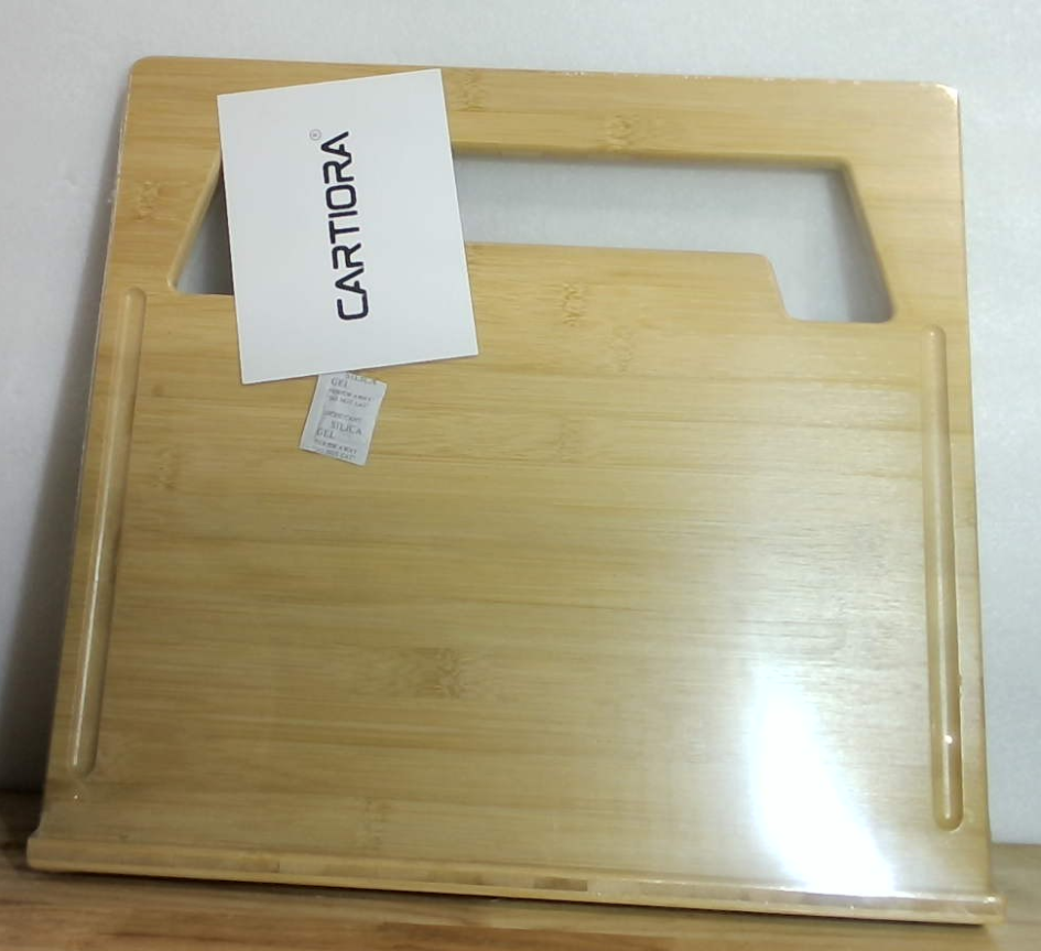 CartiORA Soporte de Bambú para Laptop – Escritorio Portátil Ergonómico