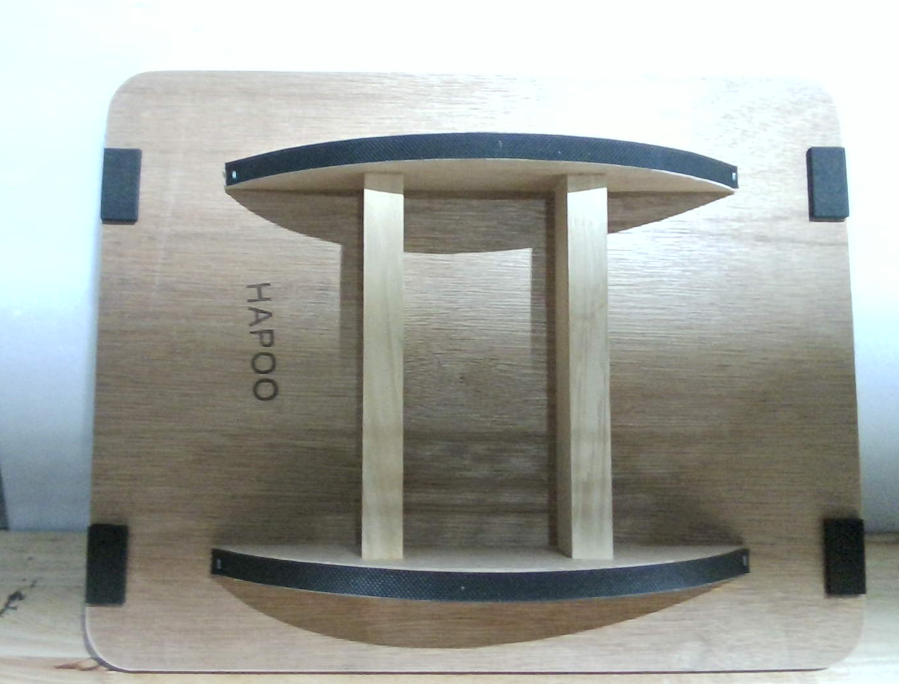 Tablero de Balance Wobble Board para Adultos, Antideslizante Tabla de Balance para Terapia Física, Escritorio de Pie, Tabla Mecedora de Madera para Fuerza del Core