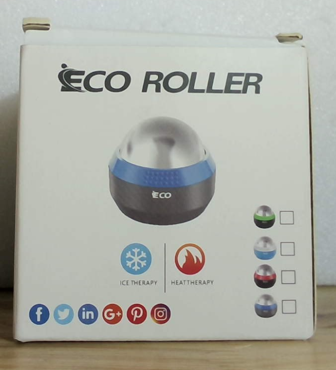 Rodillo Masaje Frío iECO - Rodillo de Hielo para Músculos, Tejido Profundo, Terapia Frío y Calor, Fascitis Plantar