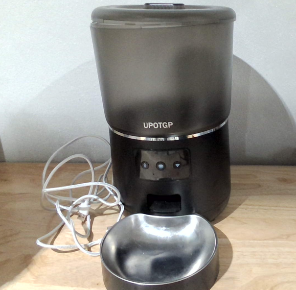 Comedero automático para gatos, dispensador de comida