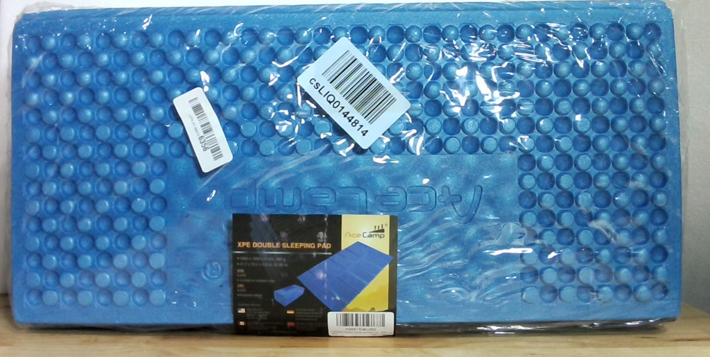 Almohadillas de espuma para dormir, ultraligeras y plegables de espuma para dormir para senderismo al aire libre, colchón de camping suave impermeable