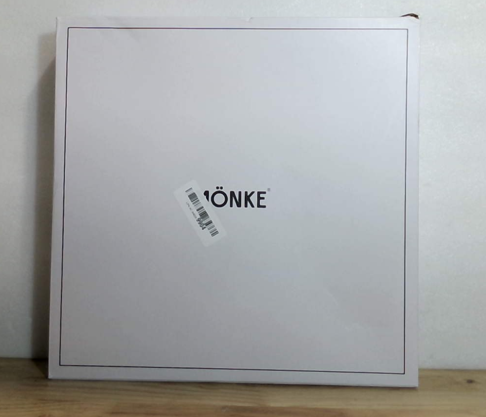 Marco MÖNKE para exhibir discos de vinilo, montaje en pared o de escritorio, exhibe elegantemente tus álbumes favoritos, se ajusta a la mayoría de discos de vinilo, madera de pino