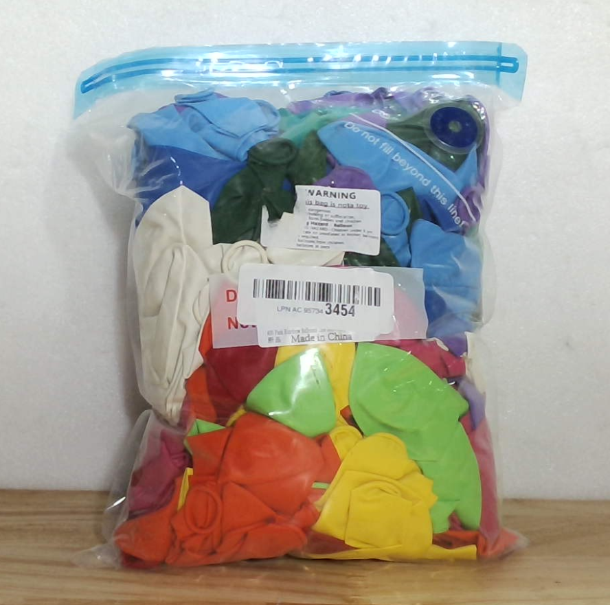 Paquete 400 Globos Arcoíris 30.5 cm Látex Multicolor 12 Tipos Coloridos Granel Cumpleaños Boda Baby Shower Aniversarios Fiesta
