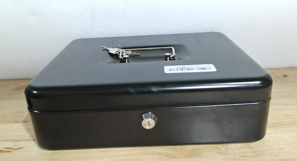Caja Handi Works para Dinero con Bandeja Organizadora 300 Billetes | 230x85 mm