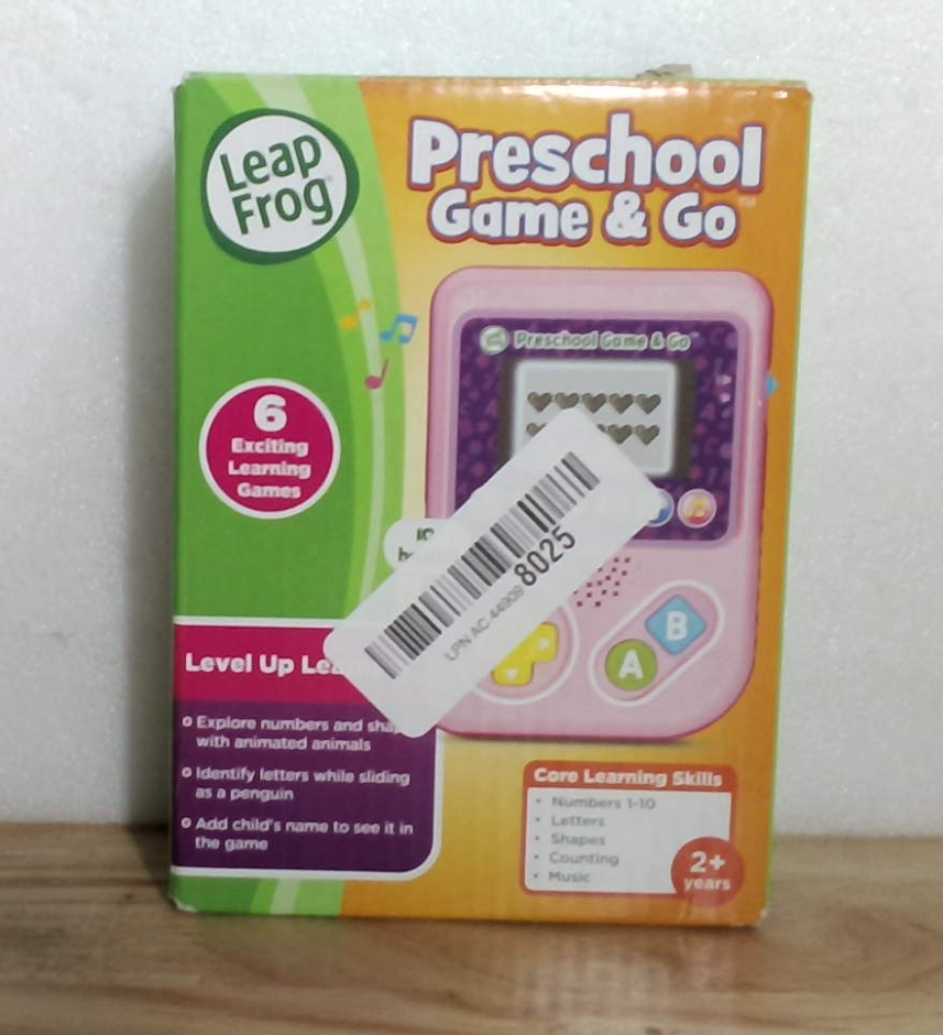 Videojuego Portátil LeapFrog Escuela Inicial Juego y Vamos Rosa