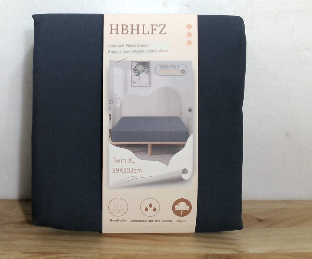 Sábana bajera individual HBHLFZ, suave y transpirable – 99 cm x 203 cm