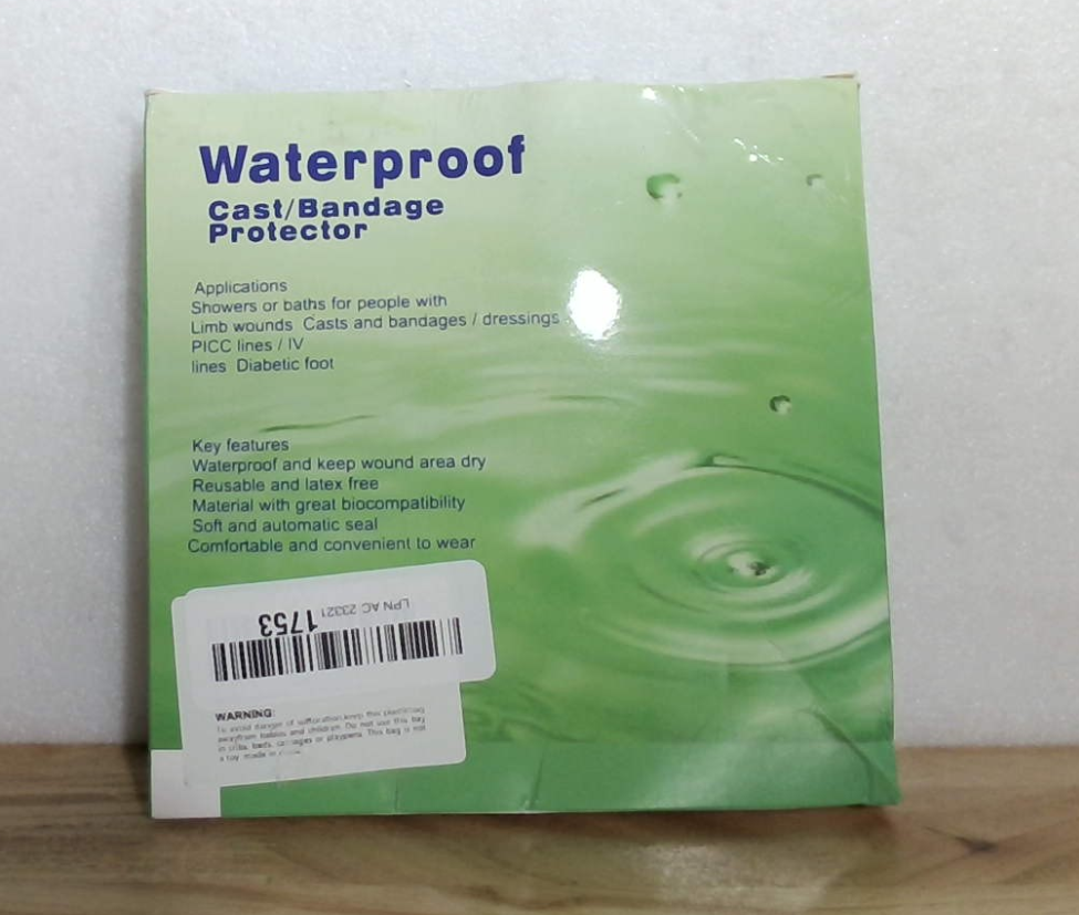 Funda Impermeable para Yeso y Vendajes – Protector de Brazo, Mano y Dedos para Ducha (Niños y Adultos)