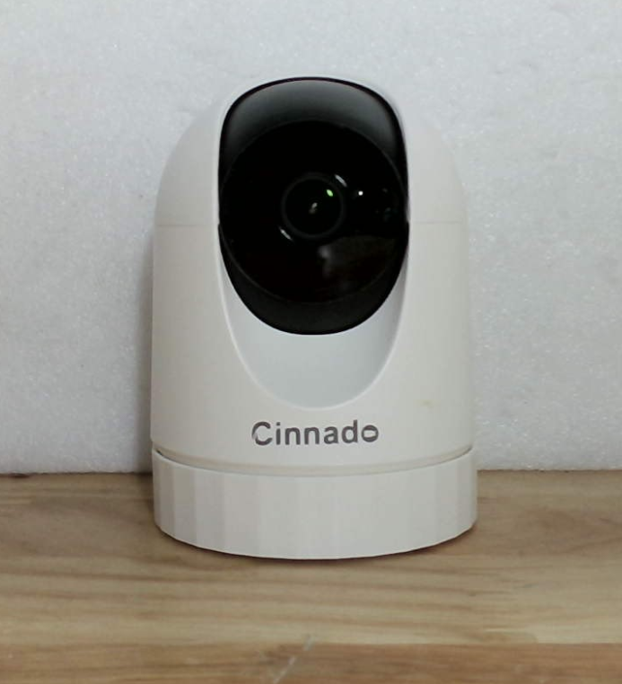 Cámara de Seguridad Interior Cinnado 2K con WiFi 360° y App – Monitor para Mascotas, Bebés y Adultos Mayores | Audio Bidireccional, Visión Nocturna, Compatible con Alexa y Google