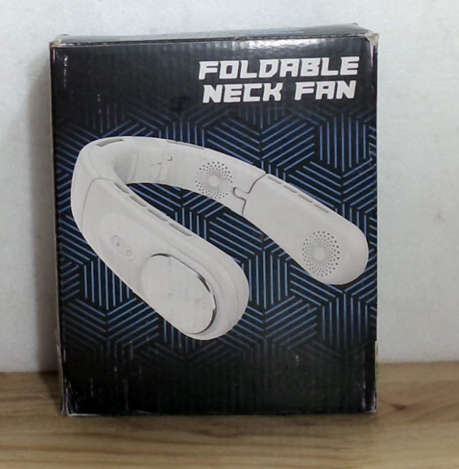Ventilador de Cuello con 4 Motores y 400% de Flujo de Aire – Portátil, Recarga Rápida y 3 Velocidades