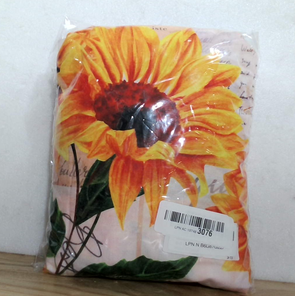 Servilletas de Tela Reutilizables Moudou Estampado Girasol | Set de 6, 20x20 Pulgadas, para Mesa, Bodas y Fiestas