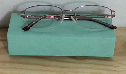 Lentes de Lectura Bifocales LianSan para Mujer | Marco Metálico, Medio Aro, Bloqueo de Luz Azul para Computadora