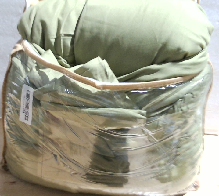 ROSGONIA Queen Comforter Set Olive Green, 3pcs Bedding Sets Queen (1 Boho Olive Comforter & 2 Pillowcases), All Season Lightweight Blanket Quilt | Lightweight All Season Blanket, 1 Comforter, 2 Pillowcases, Boho Bedroom Décor, Easy Care