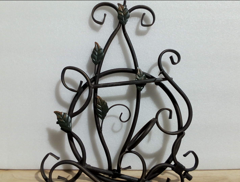 Soporte para Bola de Jardín VCUTEKA | Metal 30" para Esferas de 8-10 Pulgadas