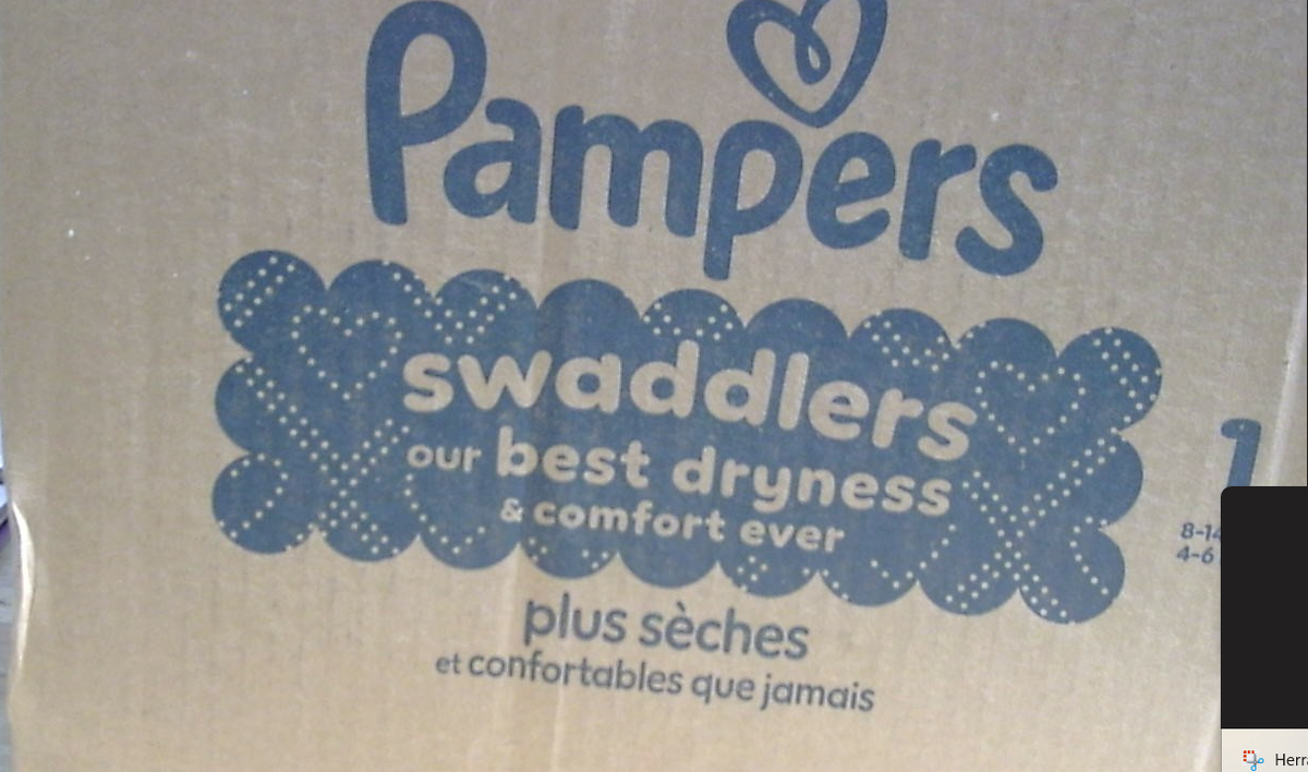 Pañales Pampers Swaddlers, Talla 1 (8-14 libras), 198 unidades, absorbentes, mantiene al bebé seco y cómodo, pañal desechable seguro para la piel