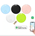 Dispositivo de rastreo inteligente AirTag compatible con iOS Apple Find My, IP67, previene la pérdida de llaves, bolsos, mascotas y objetos de valor, batería de larga duración, compatible con iPhone 6S y posteriores.