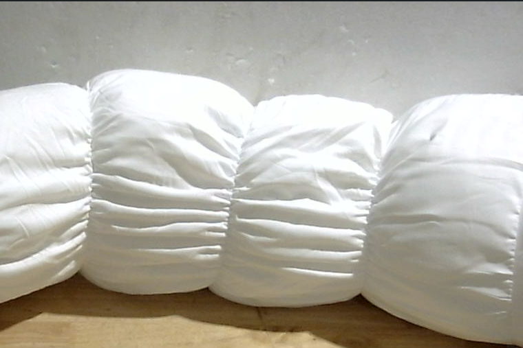 Almohada corporal larga y redonda para adultos, almohada de refuerzo para dormir, almohada suave y de apoyo para dormir y soporte lumbar