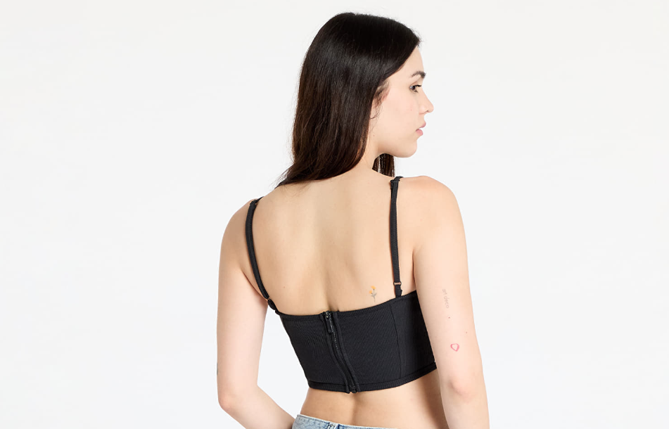 Corsé Adidas Originals Adicolor 3 Bandas para Mujer – Talla 6, Color Negro/Blanco