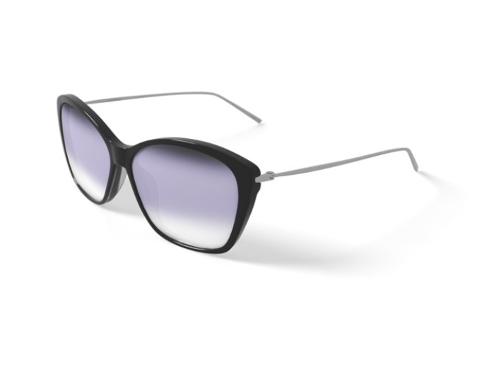 DKNY Gafas de Sol de Moda para Mujer Rx'able, DK702SG, Negro, 57-14-140, con Estuche