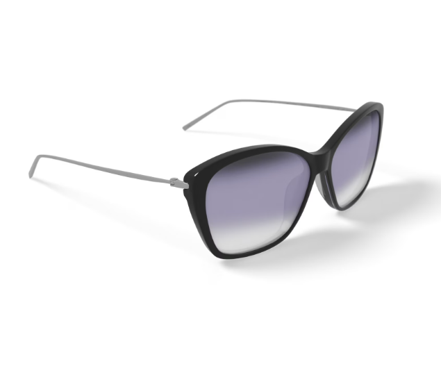 DKNY Gafas de Sol de Moda para Mujer Rx'able, DK702SG, Negro, 57-14-140, con Estuche