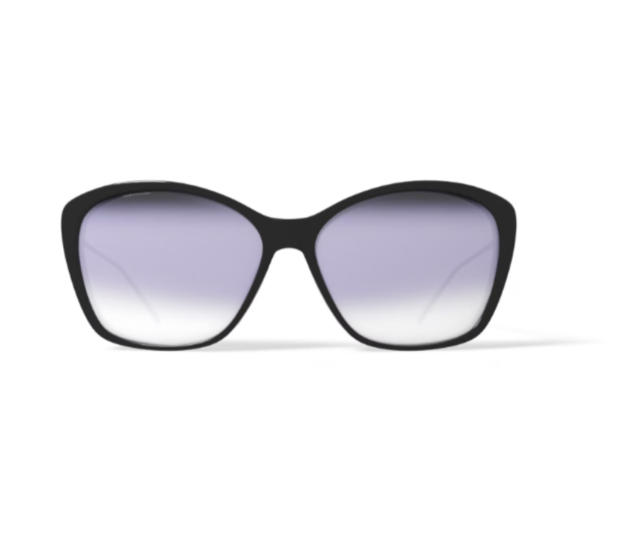 DKNY Gafas de Sol de Moda para Mujer Rx'able, DK702SG, Negro, 57-14-140, con Estuche