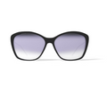 DKNY Gafas de Sol de Moda para Mujer Rx'able, DK702SG, Negro, 57-14-140, con Estuche