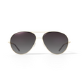 bebe Gafas de Sol de Moda para Mujer Rx'able, BBOS2001, Dorado Brillante, 60-13-140, con Estuche