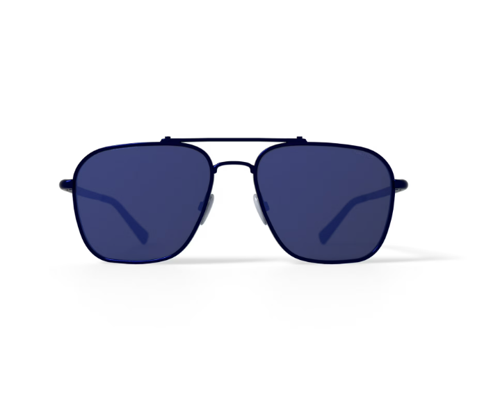 Nautica Nautica Gafas de Sol Deportivas para Hombre Rx'able, N9208S, Azul Marino Mate, 57-15-145, con Estuche