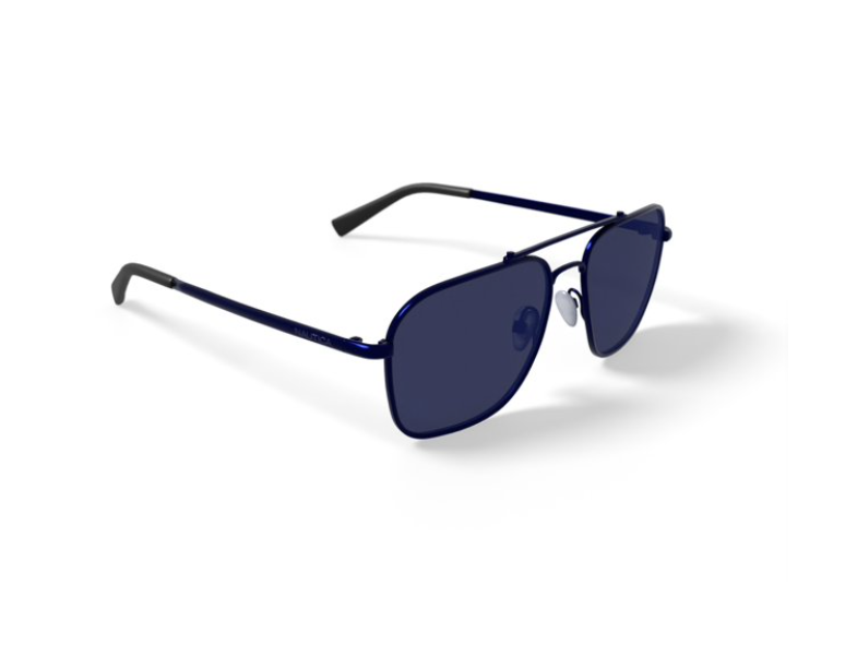 Nautica Nautica Gafas de Sol Deportivas para Hombre Rx'able, N9208S, Azul Marino Mate, 57-15-145, con Estuche