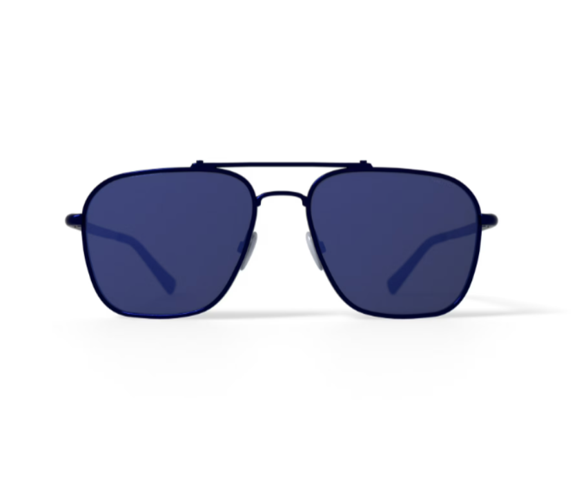 Nautica Nautica Gafas de Sol Deportivas para Hombre Rx'able, N9208S, Azul Marino Mate, 57-15-145, con Estuche